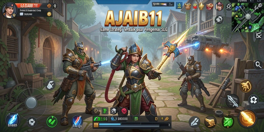 Tampilan gameplay AJAIB11 yang menarik dan strategis.