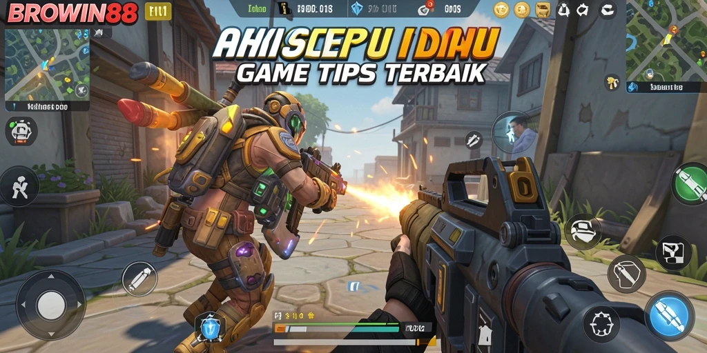 Tampilan aksi seru dalam permainan BROWIN88 dengan gameplay menarik.