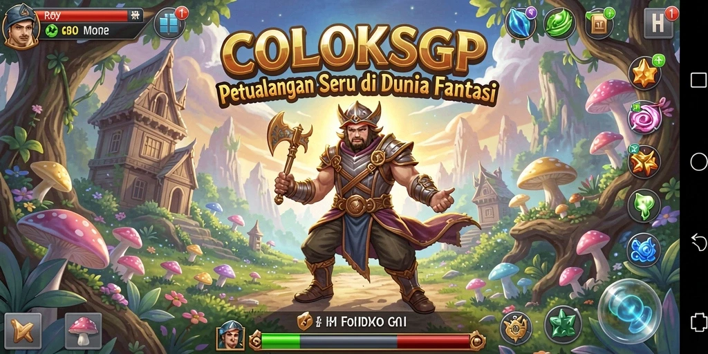 Tampilan menakjubkan dari gameplay COLOKSGP yang penuh aksi.