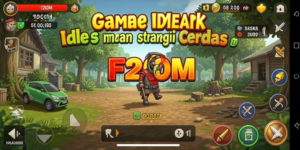 Tampilan gameplay <strong>F200M</strong> yang mengasyikkan dan penuh strategi.