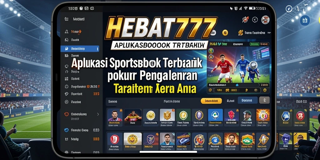 Screenshot utama HEBAT777 menunjukkan antarmuka taruhan yang menarik dan intuitif.
