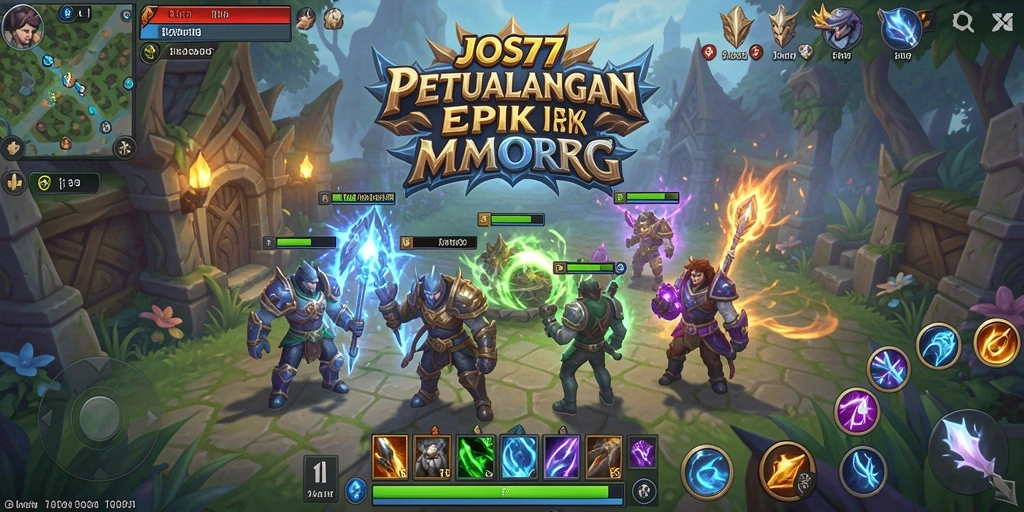 Tampilan gameplay JOS77 yang memikat dalam dunia fantasi.