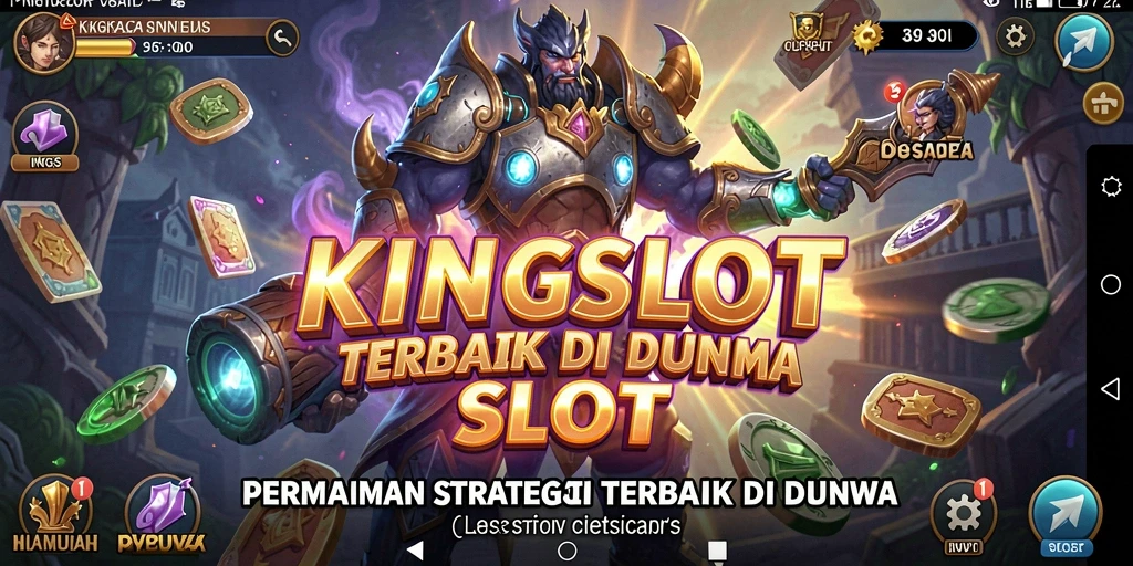 Tampilan gameplay menarik dari KINGSLOT dengan fitur slot interaktif.