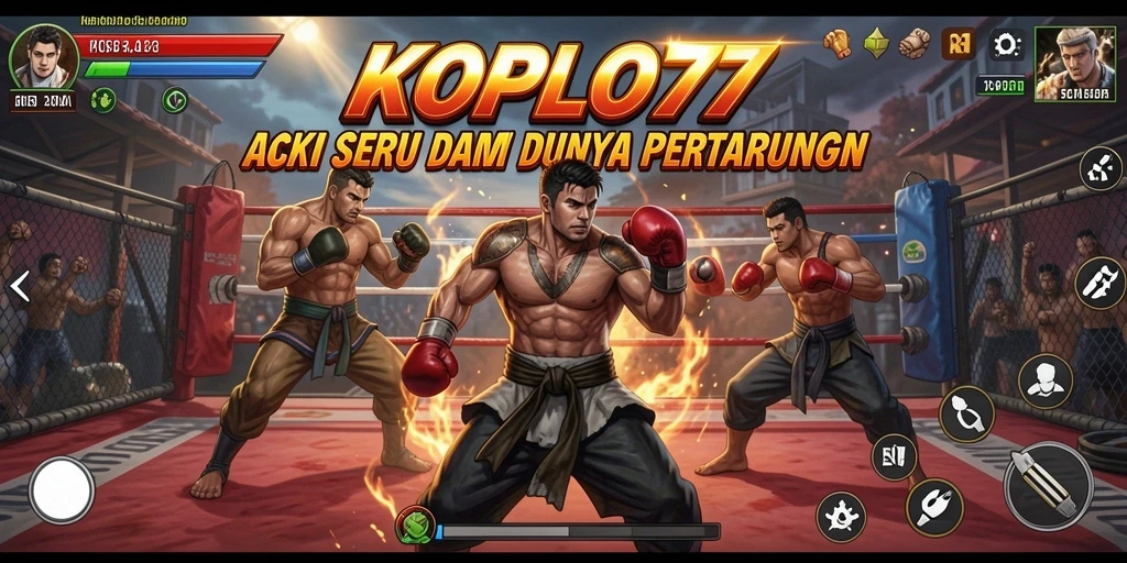 Tangkapan layar KOPLO77 menampilkan aksi pertempuran yang mendebarkan.