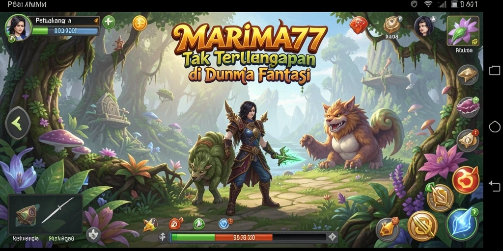 Gameplay seru di dunia petualangan MARIMA77.