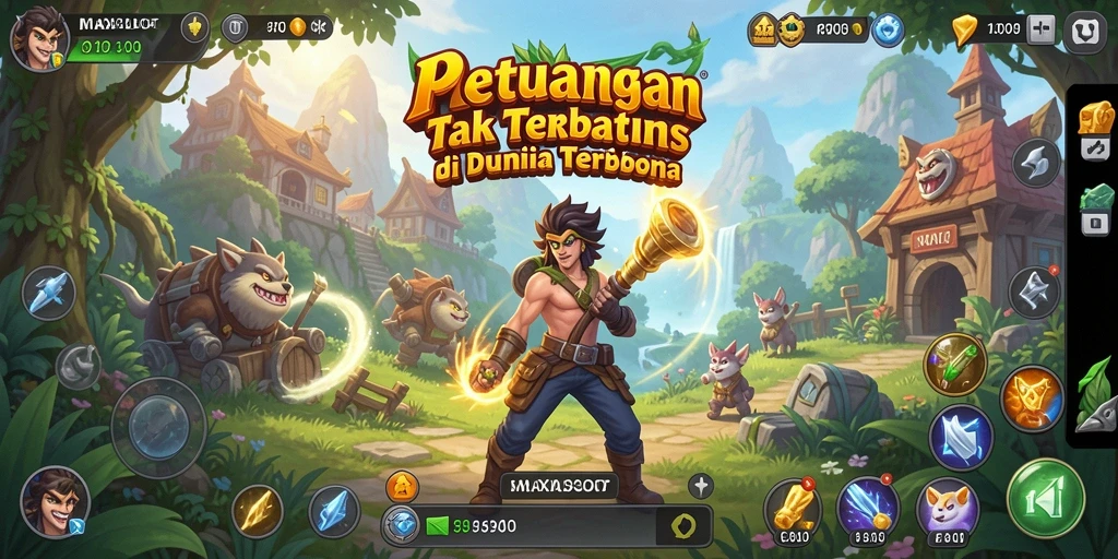 Gameplay seru di dunia terbuka MAXSLOT yang menakjubkan.