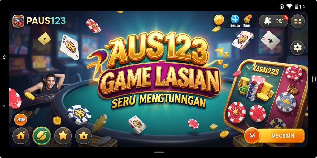 Tampilan gameplay Kasino yang memukau di PAUS123.