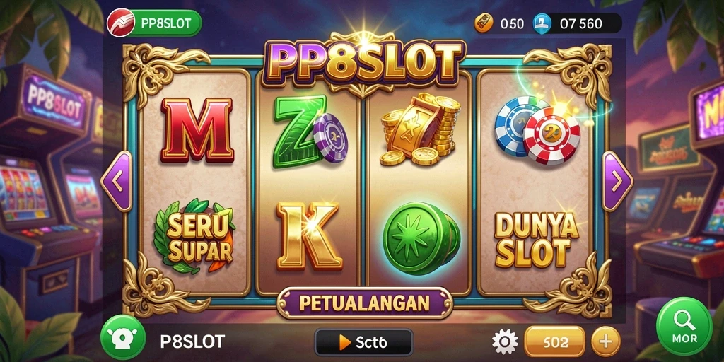 Screenshot gameplay PP8SLOT yang spektakuler di dunia slot petualangan.