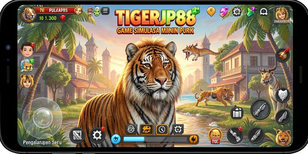 Tampilan gameplay TIGERJP88 yang menarik dan interaktif.